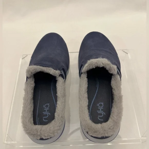 Ryka Alaska Lifestyle Slip On Mules. In Folk Blue. Size 7.5W - Picture 5 of 8